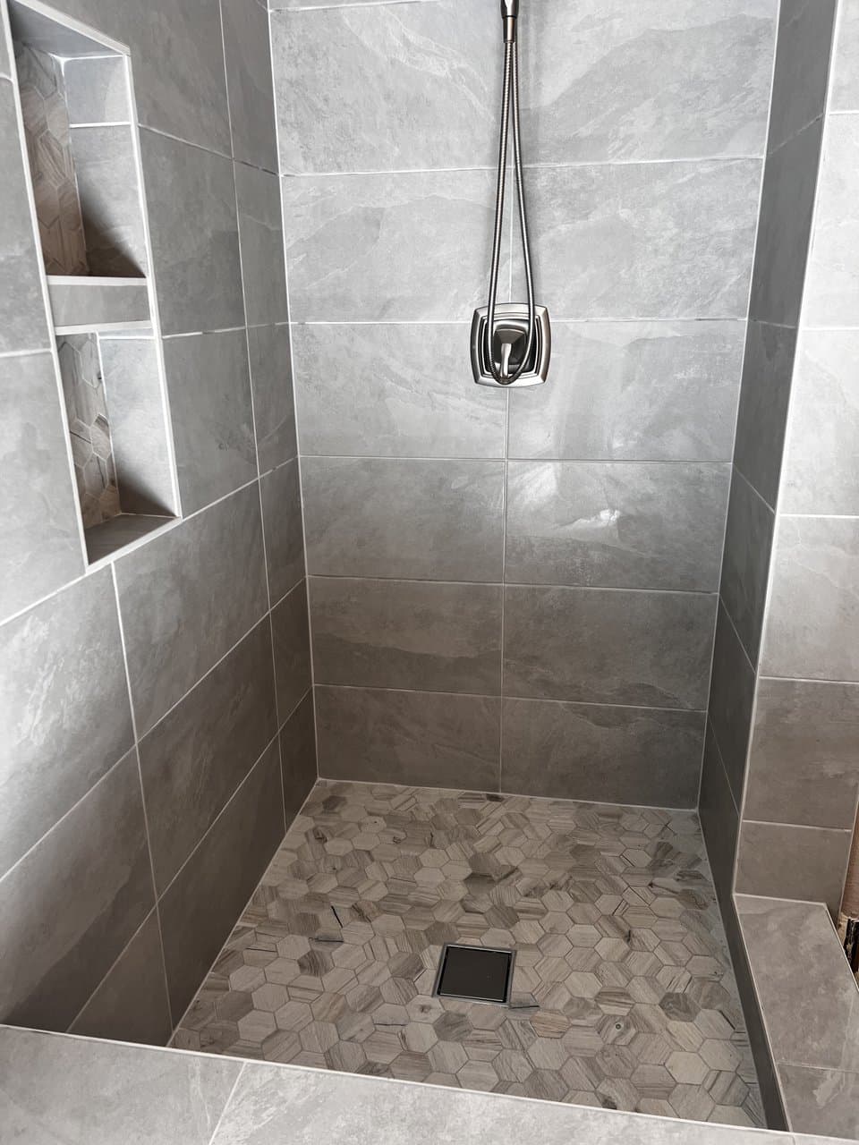 Tile installation in Folsom home